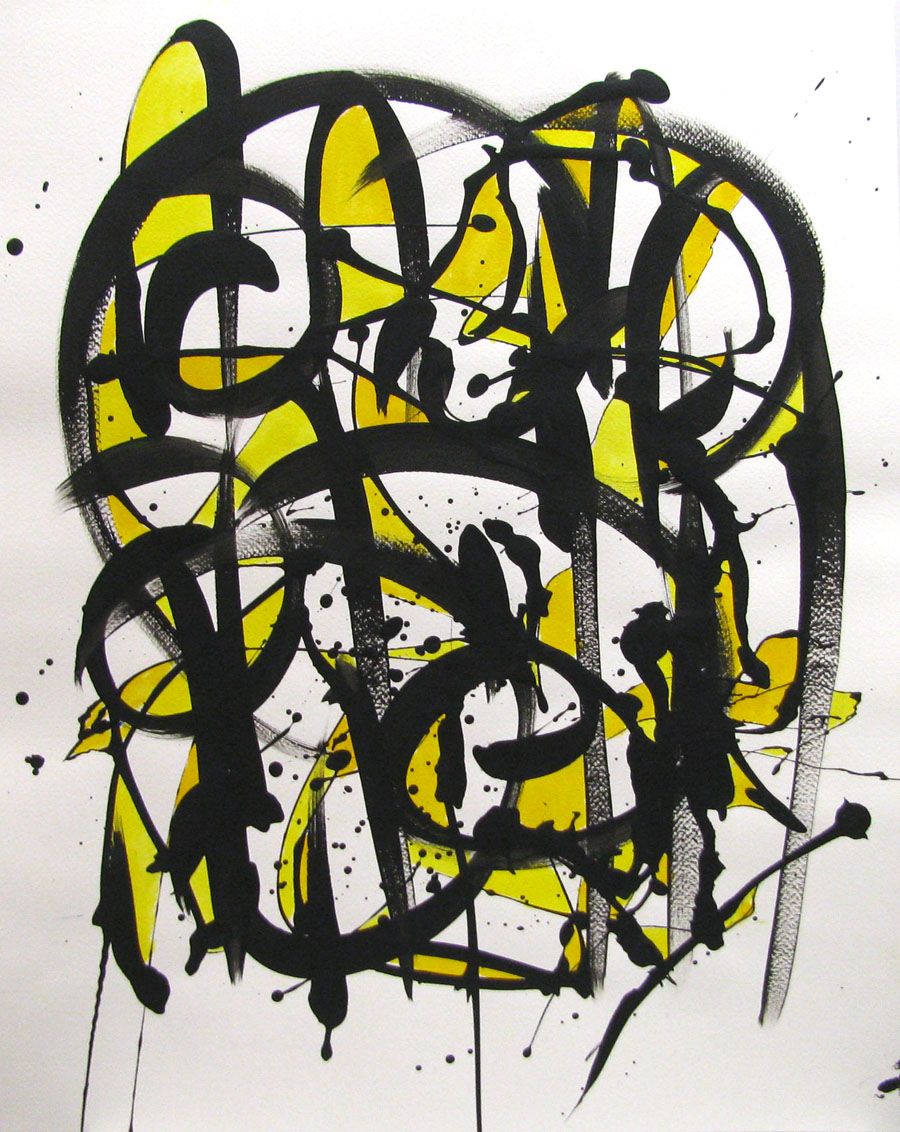 Tableau de STEPHANE RIME a pour titre  NO NAME N°147 style graphique dim : STEPHANE RIMEprix: