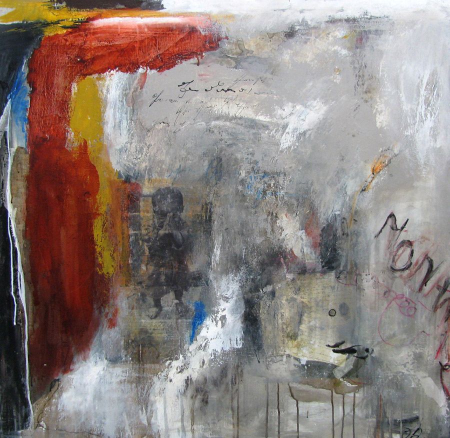 Tableau de MICHELLE BOISSONOT a pour titre  SANS TITRE style no dim : MICHELLE BOISSONOTprix:800