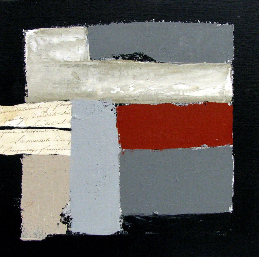Tableau de MICHELLE BOISSONOT a pour titre  SANS TITRE style abstrait dim : MICHELLE BOISSONOTprix:60