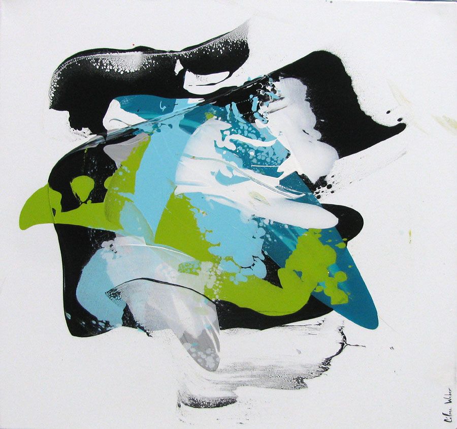 Tableau de CELINE WEBER a pour titre  MOJITO 2 style no dim : CELINE WEBERprix: