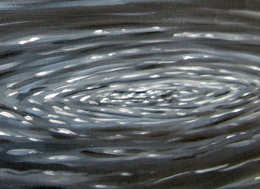 Tableau de ELISE BARAT a pour titre  NOCTIS II style figuratif dim : ELISE BARATprix:450