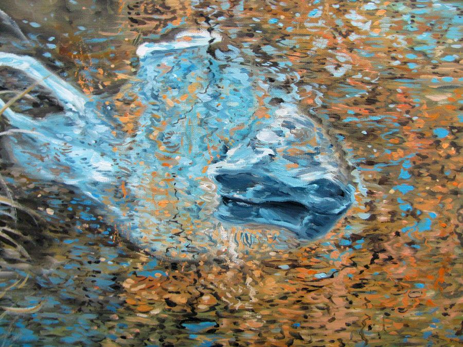 Tableau de ELISE BARAT a pour titre  RECYCLEZ MOI style figuratif dim : ELISE BARATprix:950
