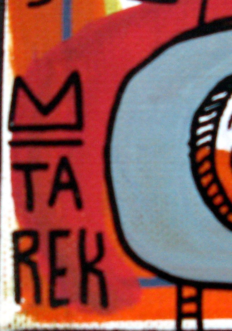 Tableau de TAREK a pour titre  Pop is popular style street art dim : TAREKprix:350