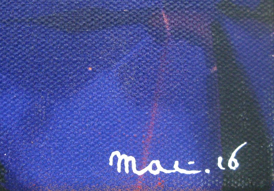 Tableau de MAT ELBE a pour titre  ORANGE STORMTROOPER style street pop art dim : MAT ELBEprix:500