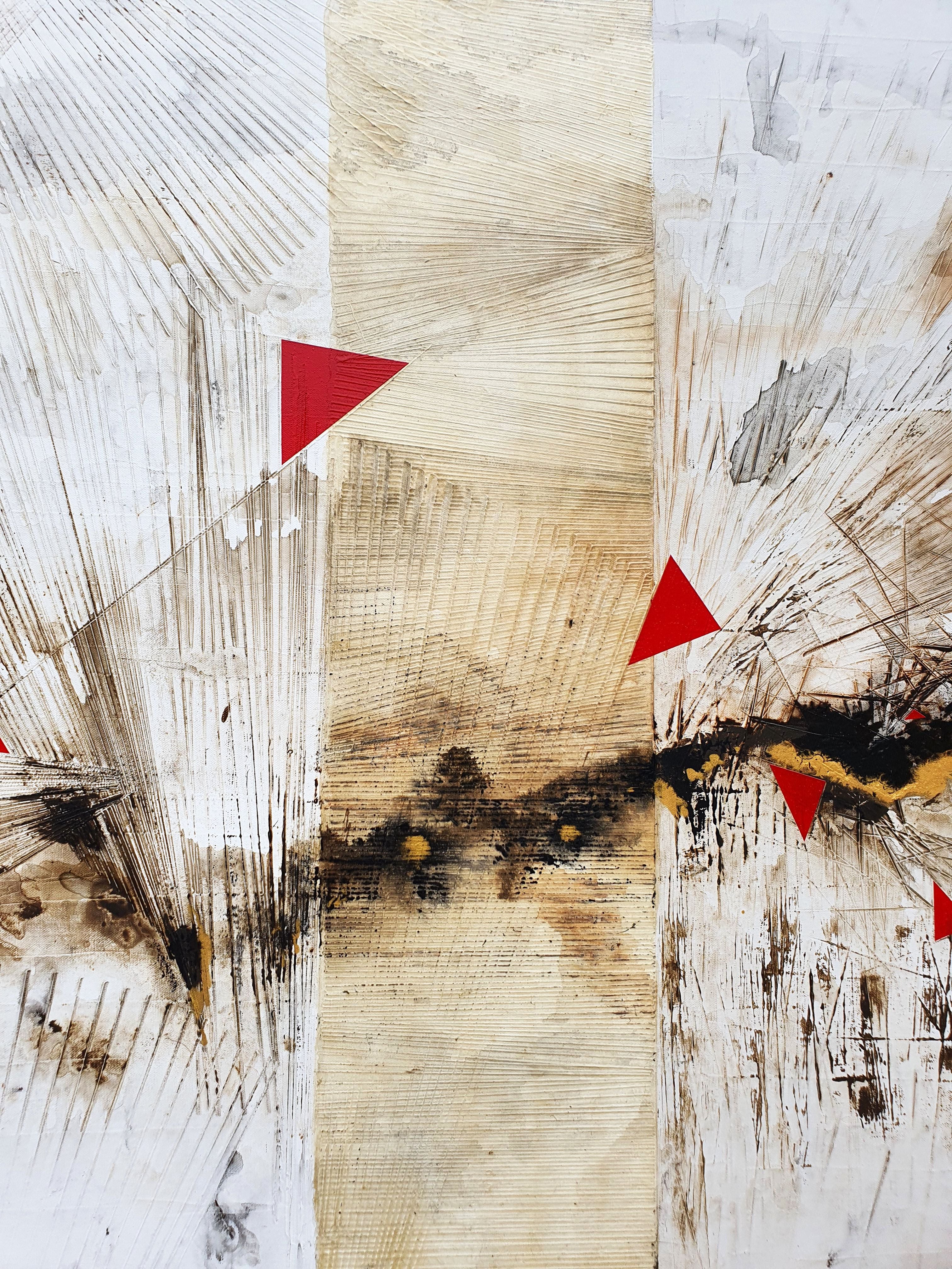 Tableau de LUDOVIC MERCHER a pour titre  TWISTER style abstrait dim : LUDOVIC MERCHERprix:1500
