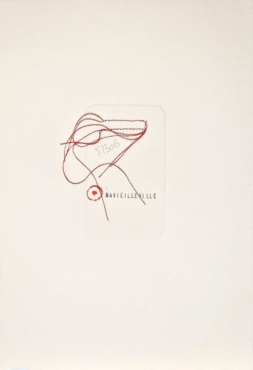 Editions d'art de NAVIEILLEVILLE a pour titre  Son innocence style figuratif, graphique dim : NAVIEILLEVILLEprix:30