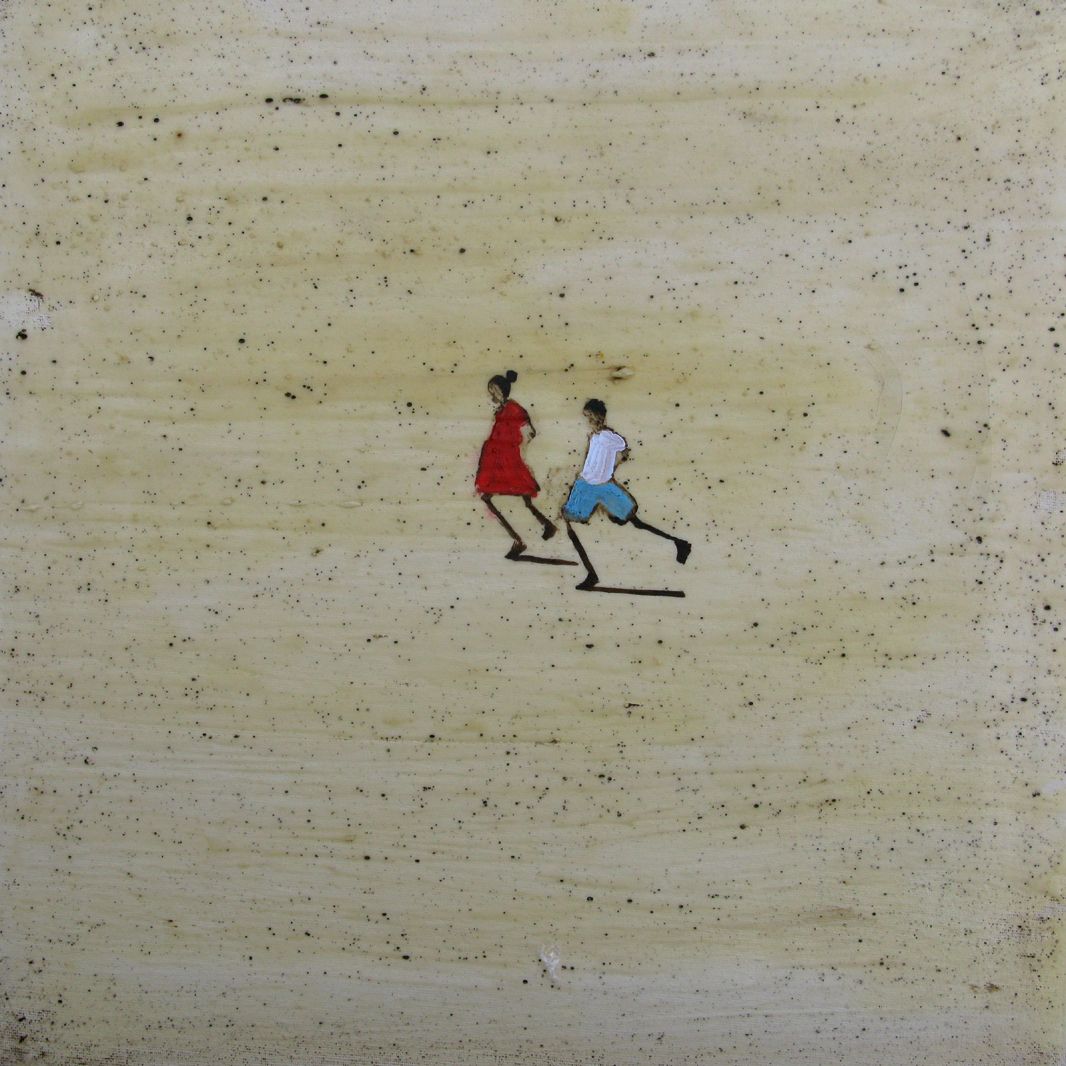 Tableau de MARCOS ZRIHEN NOWOTNY a pour titre  Toi et Moi- Barcelona 2026 style figuratif dim : MARCOS ZRIHEN NOWOTNYprix:110