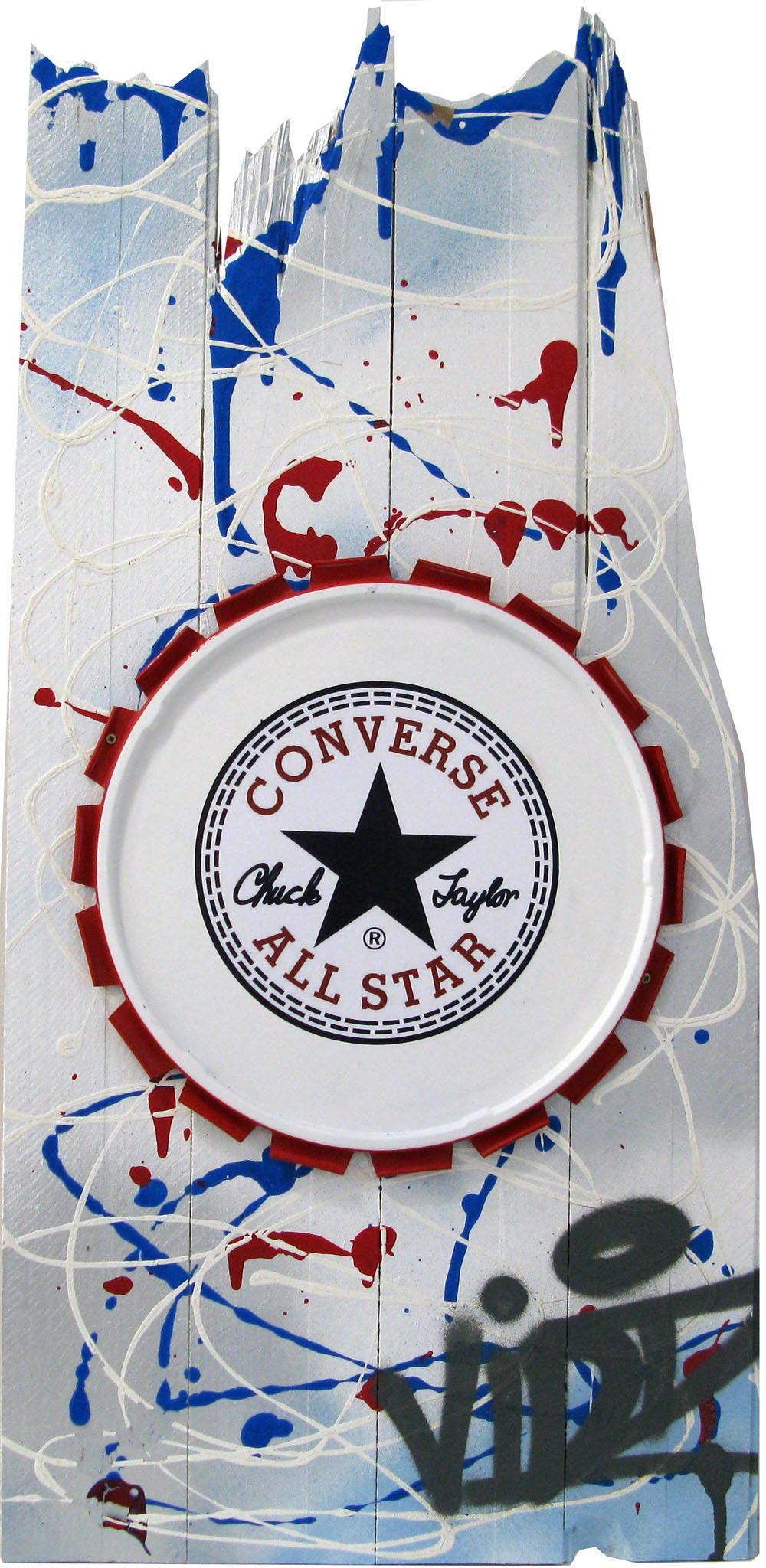 Tableau de VIDIZ a pour titre  CHUCK TAYLOR style graphique dim : VIDIZprix: