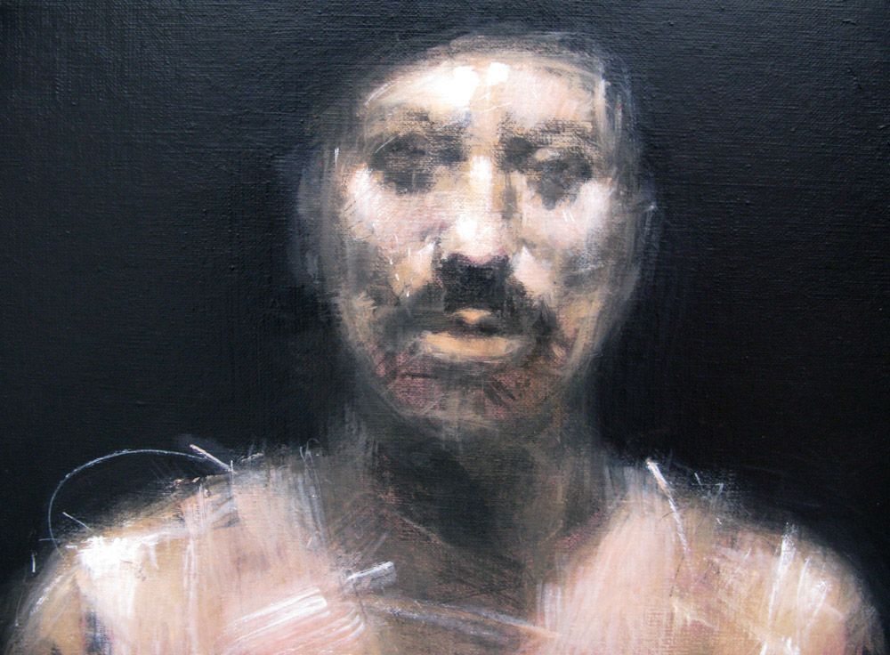 Editions d'art de MASSEBEUF Olivier a pour titre  Velours noirs style figuratif dim : MASSEBEUF Olivierprix:70