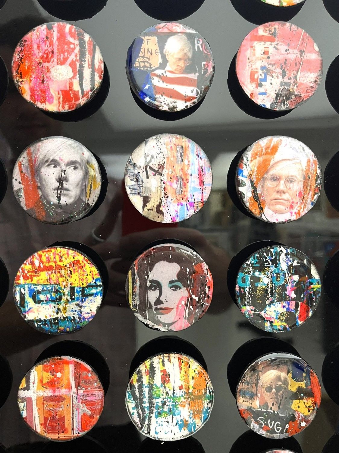 Tableau de THIERRY RASINE a pour titre  Andy style street pop art dim : THIERRY RASINEprix:1600