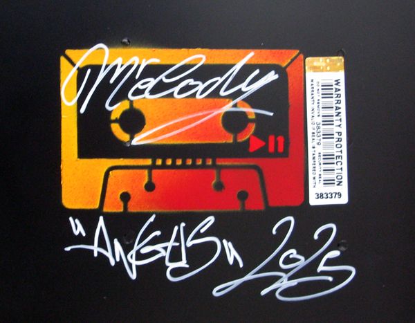 Tableau de MR MELODY a pour titre  ANGUS style street pop art, street art dim : MR MELODYprix:850