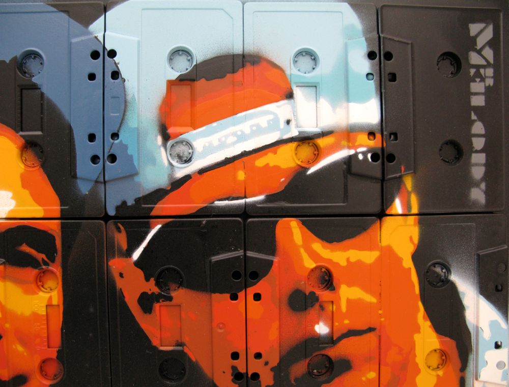 Tableau de MR MELODY a pour titre  B.BOYS style street pop art, street art dim : MR MELODYprix:550