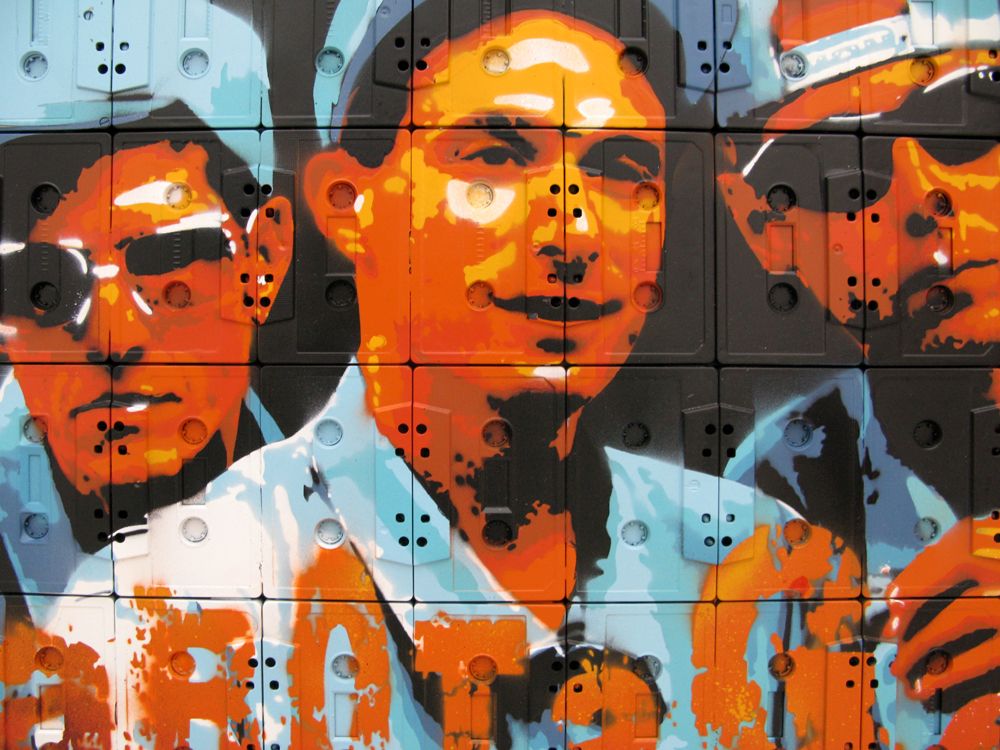 Tableau de MR MELODY a pour titre  B.BOYS style street pop art, street art dim : MR MELODYprix:550
