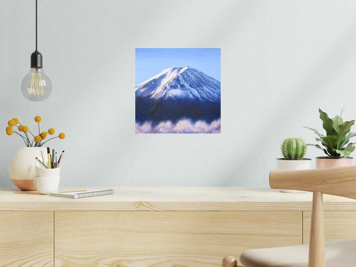 Dessin Sans titre 13 de KATSUKO KUROYA dans un intérieur – 30 × 30 cm