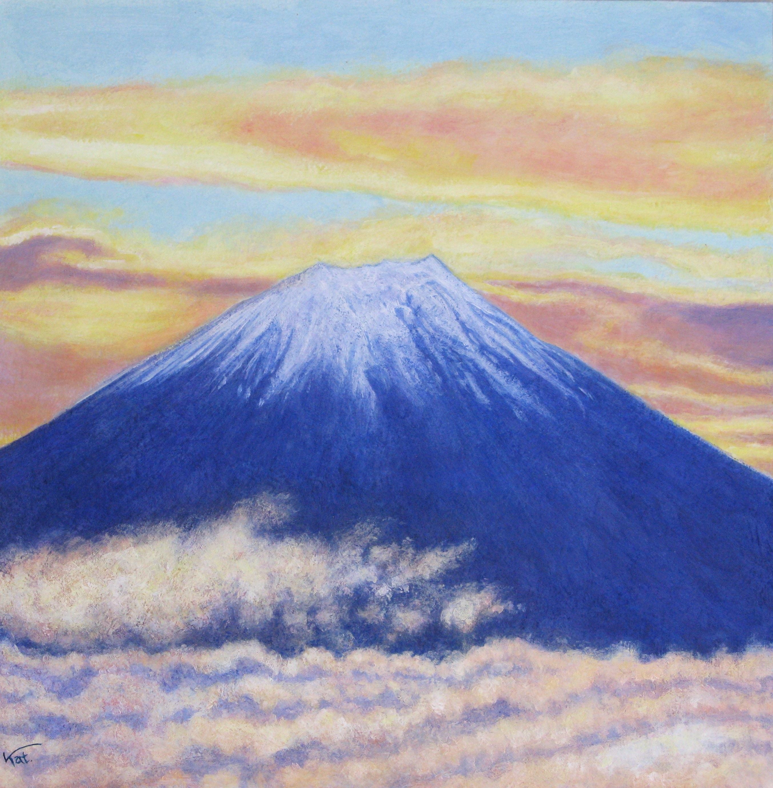 Dessin figuratif petit format Sans titre 19 – KATSUKO KUROYA – 30 × 30 cm