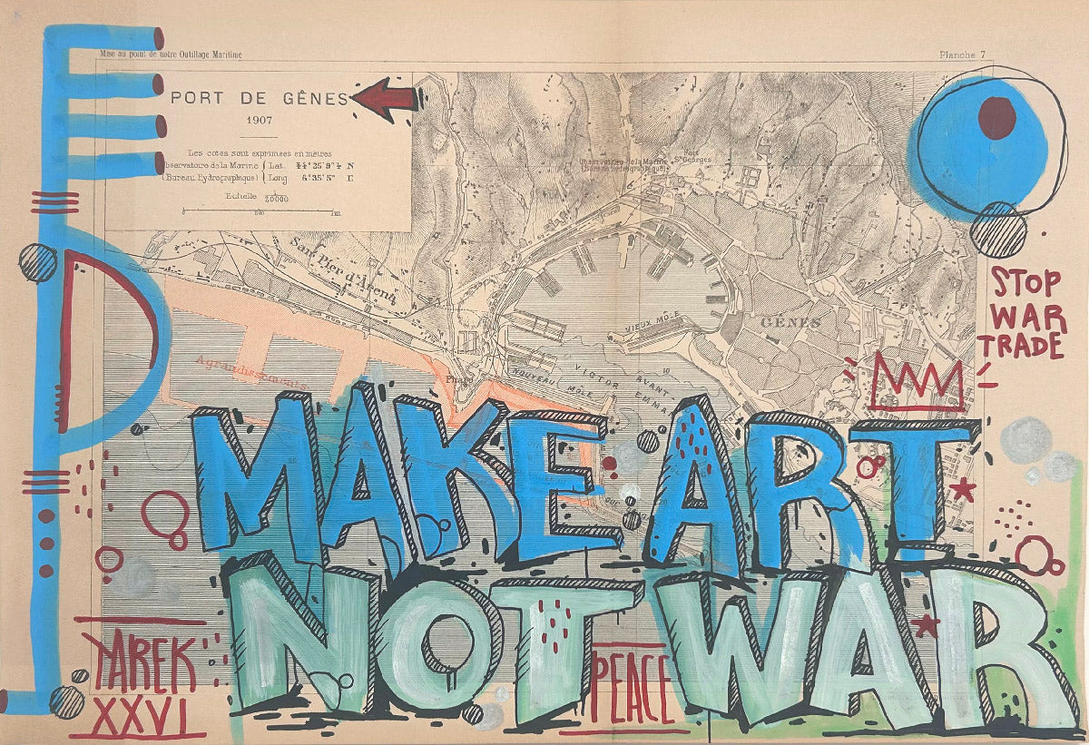 Make art not war