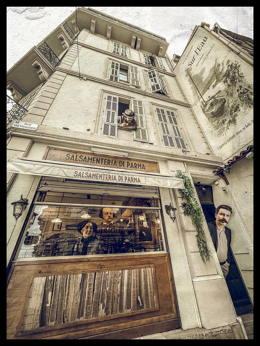Digigraphie petit format L'epicerie Litteraire – OliR – 30 × 40 cm