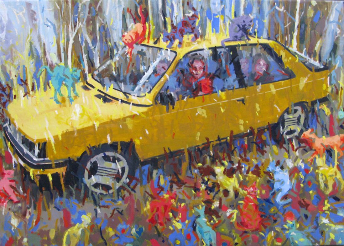 Tableau de HEATON RUDYARD a pour titre  En style figuratif dim : HEATON RUDYARDprix:750