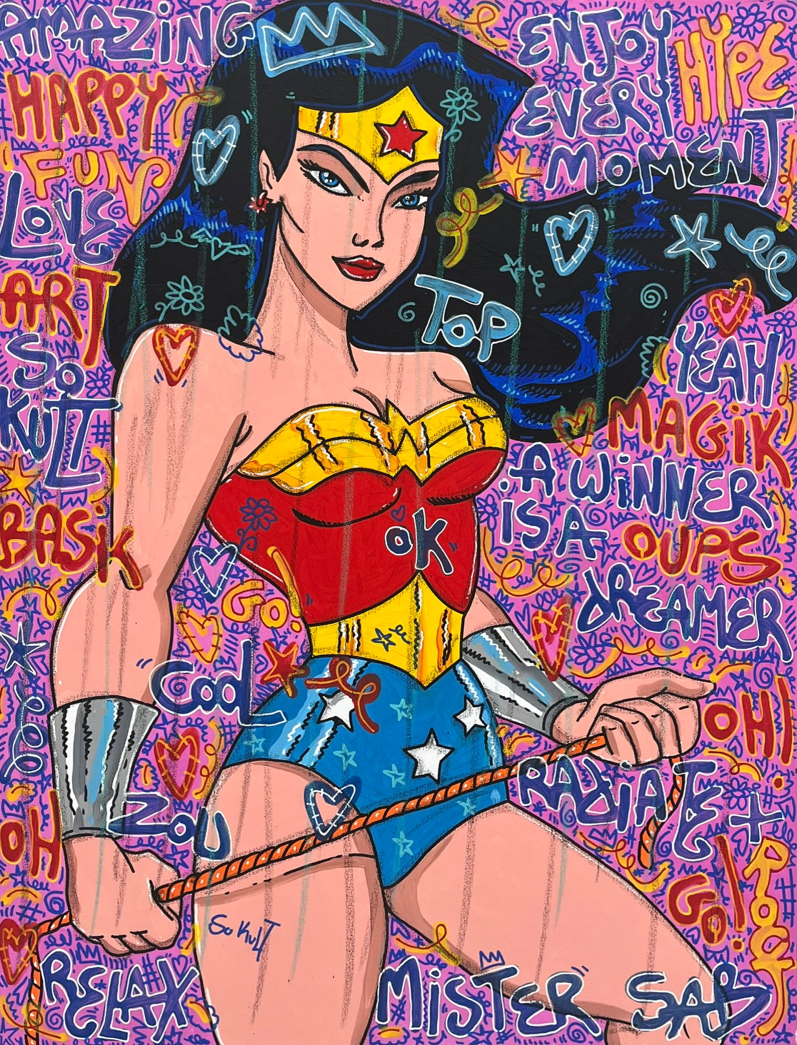 Enjoy every moments, Wonder Woman