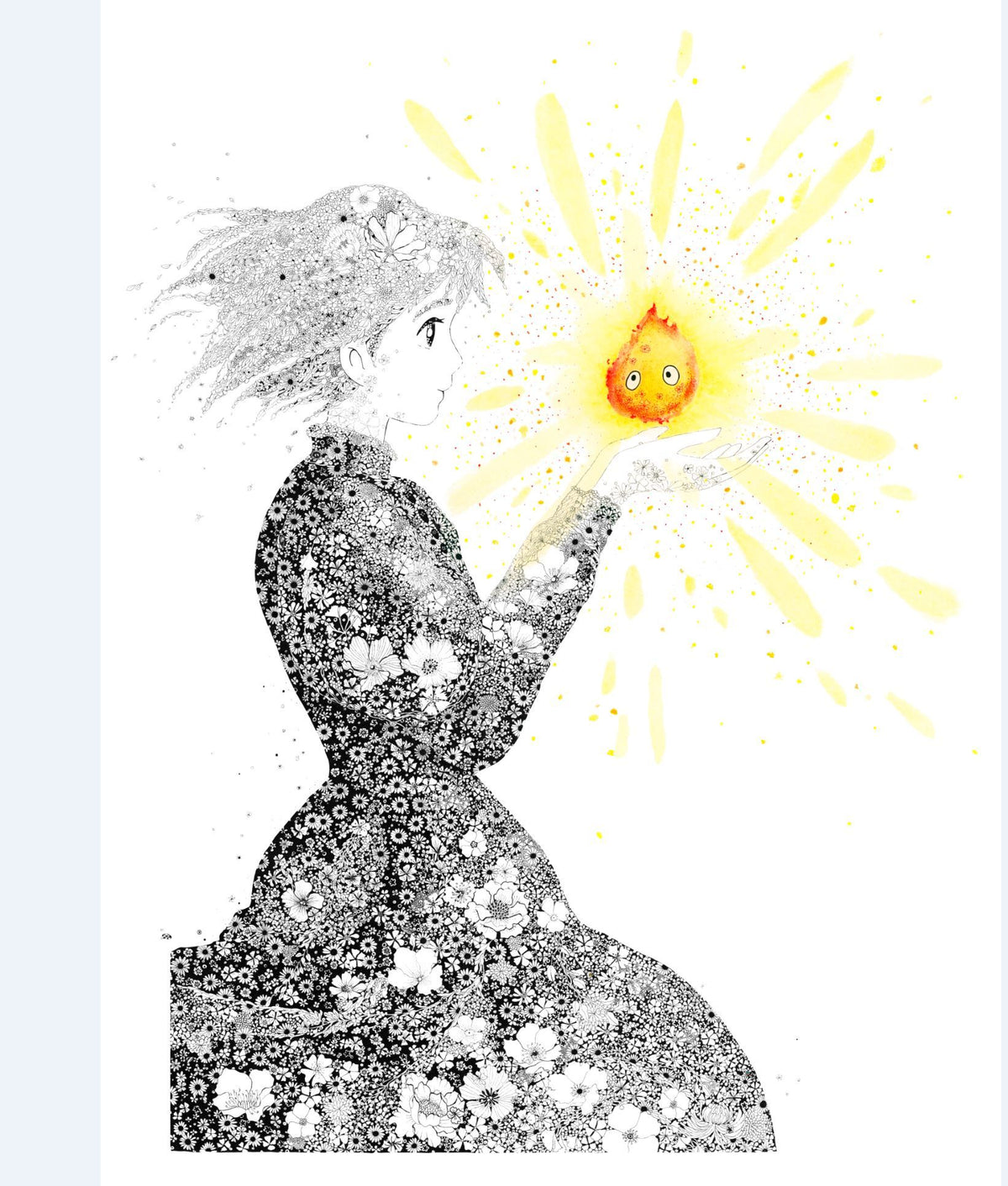 Estampe figuratif petit format SOPHIE – CAMILLE POLI – 30 × 40 cm