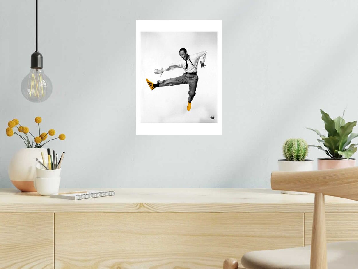 Estampe Fred Astaire Lee de SHUZ dans un intérieur – 30 × 40 cm