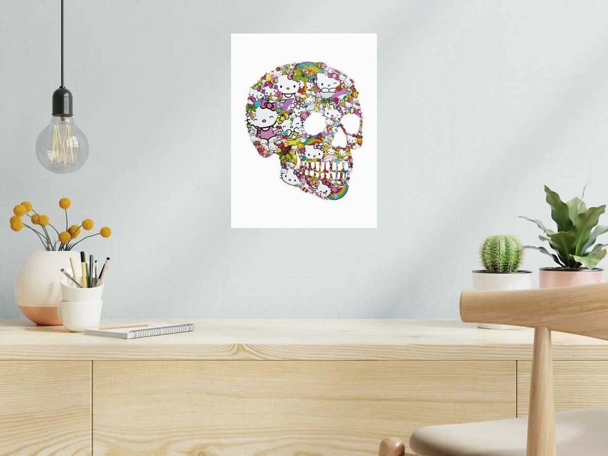 Estampe UNTITLED 4 de LAUNA WINSHIP dans un intérieur – 30 × 40 cm