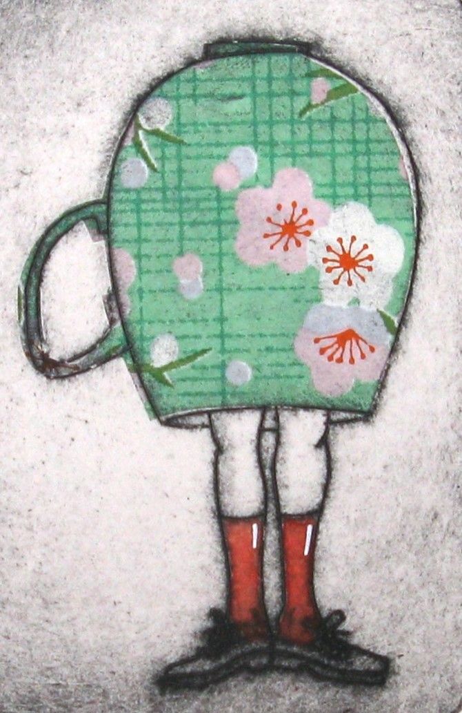 Estampe petit format timide – NAVIEILLEVILLE – 15 × 20 cm