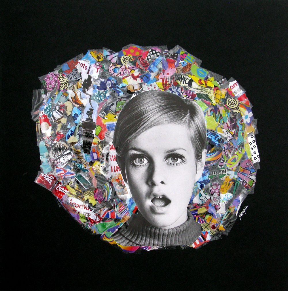Estampe street art moyen format What a mess! – FLOREPEA – 51 × 51 cm