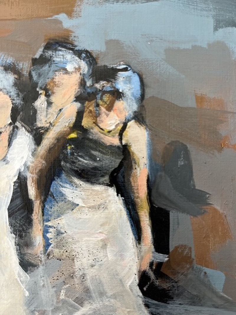 Dessin de ARANCHA TEJEDOR a pour titre  Femmes 26 style figuratif dim : ARANCHA TEJEDORprix:160
