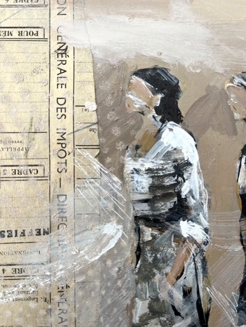 Dessin de ARANCHA TEJEDOR a pour titre  Femmes 27 style figuratif dim : ARANCHA TEJEDORprix:160