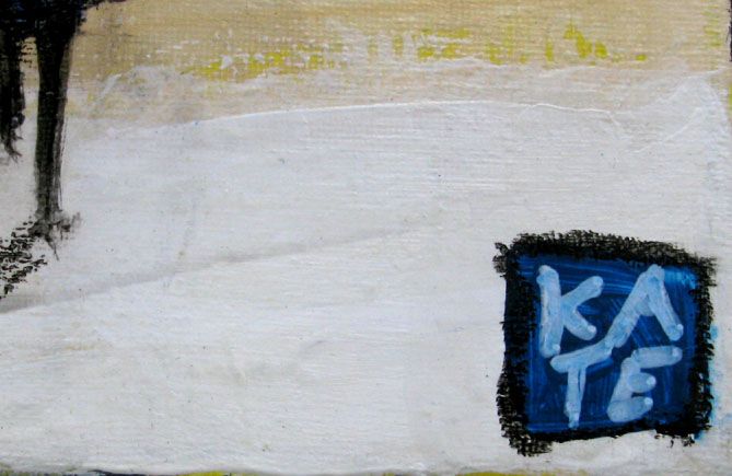 Tableau de KATE BAILEY a pour titre  Finistere nord style figuratif dim : KATE BAILEYprix:220