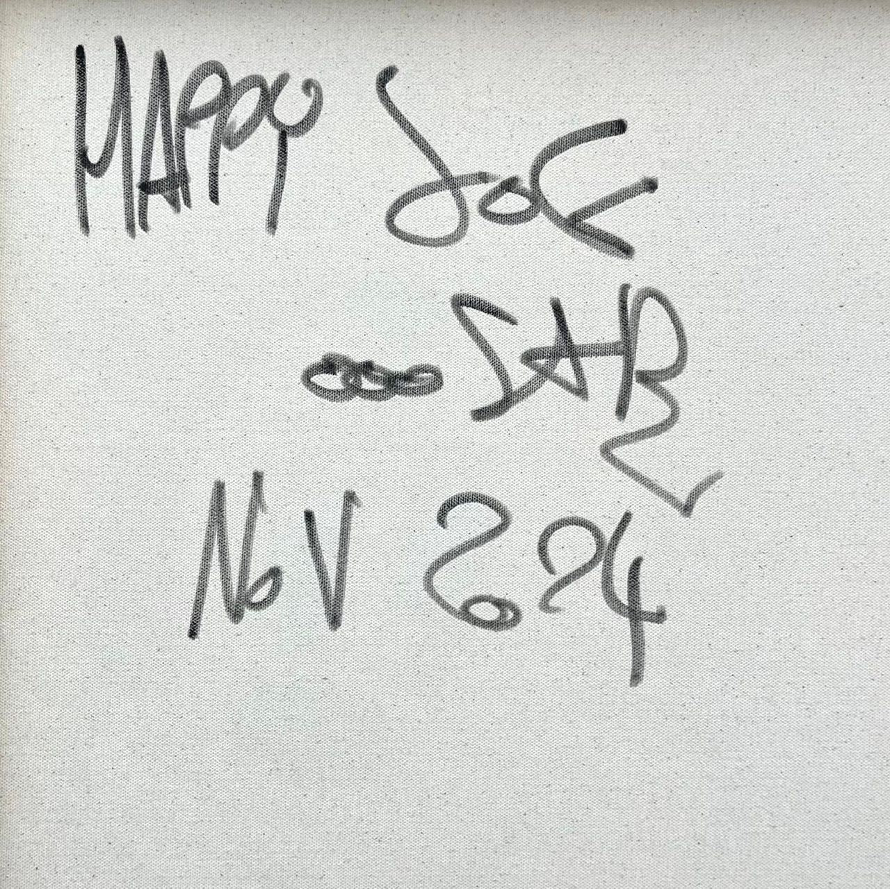 Tableau de RICO SAB a pour titre  Happy Dog style street pop art, street art dim : RICO SABprix:950