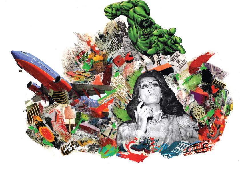 Editions d'art de FLOREPEA a pour titre  Hulk is  in the air style street art, graphique dim : FLOREPEAprix:120