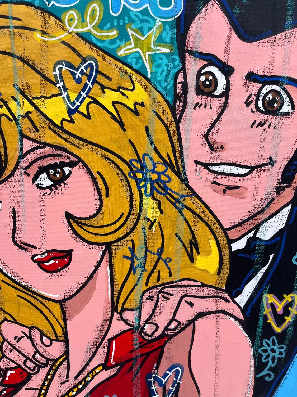 Tableau de RICO SAB a pour titre  Lupin III style street pop art dim : RICO SABprix:450