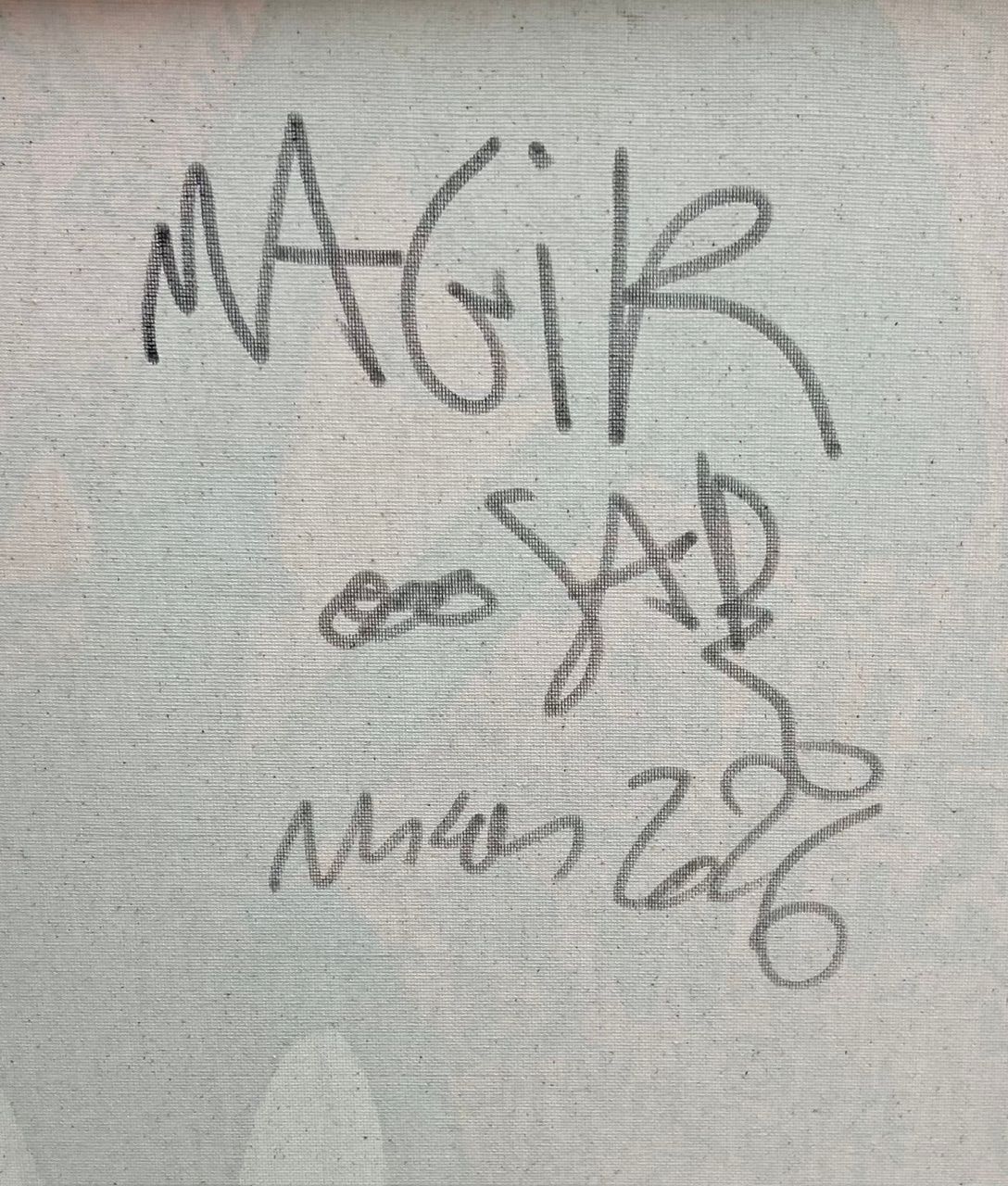 Tableau de RICO SAB a pour titre  Magik style street pop art dim : RICO SABprix:450