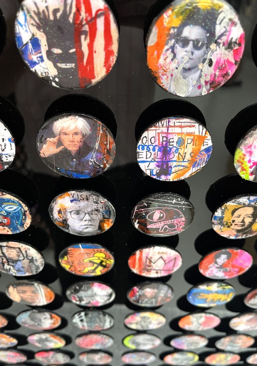 Tableau de THIERRY RASINE a pour titre  New York 1984 style street pop art dim : THIERRY RASINEprix:1600
