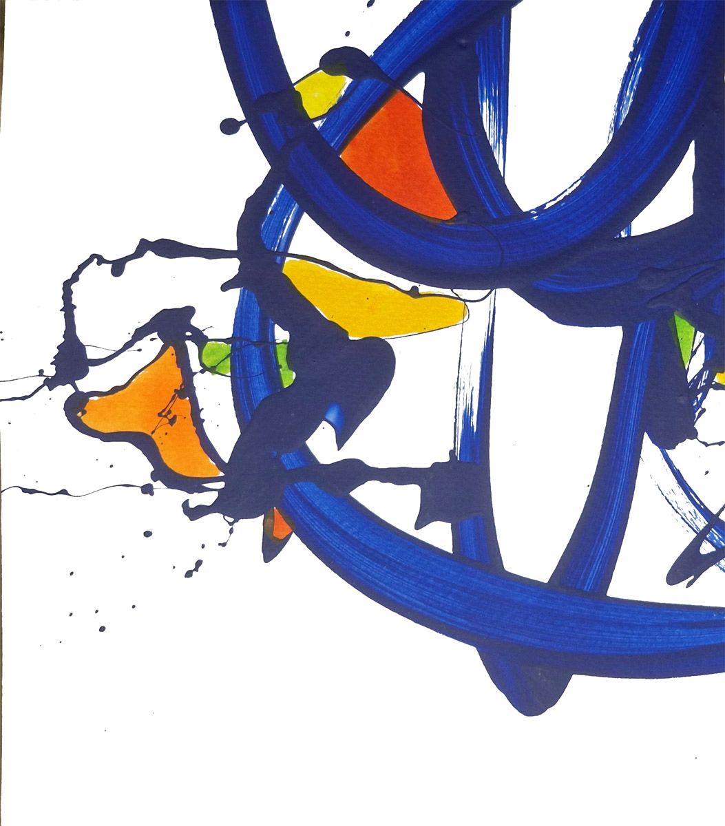 Dessin de STEPHANE RIME a pour titre  Noname D18 style abstrait dim : STEPHANE RIMEprix:140