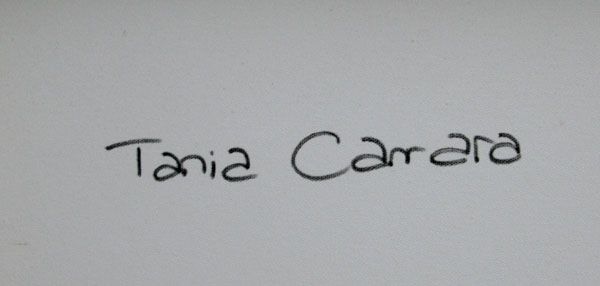 Tableau de TANIA CARRARA a pour titre  Nuances d'hiver style abstrait dim : TANIA CARRARAprix:1100