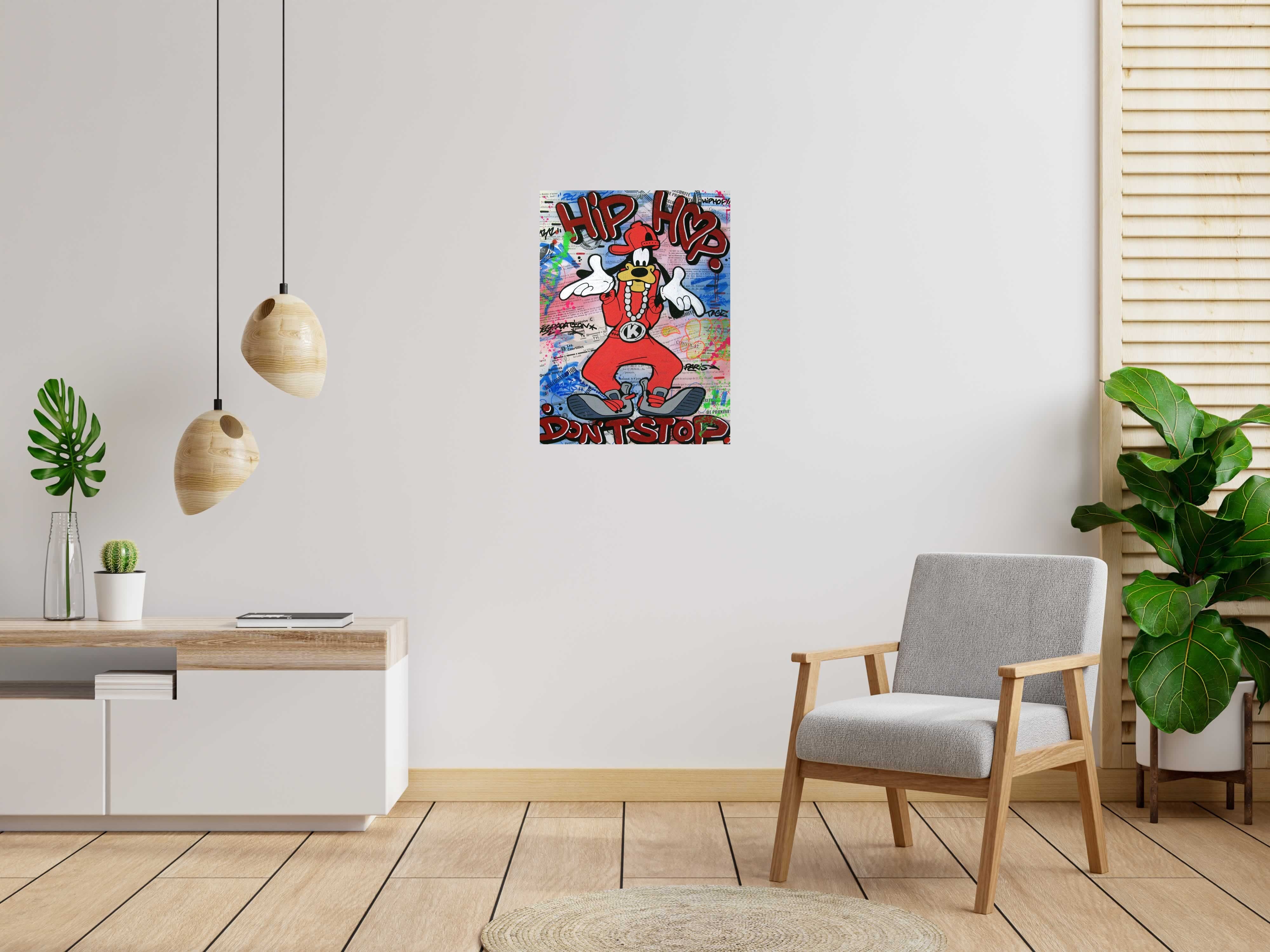 Tableau de KENY a pour titre  Hip Hop style graffiti, street art dim : KENYprix:450