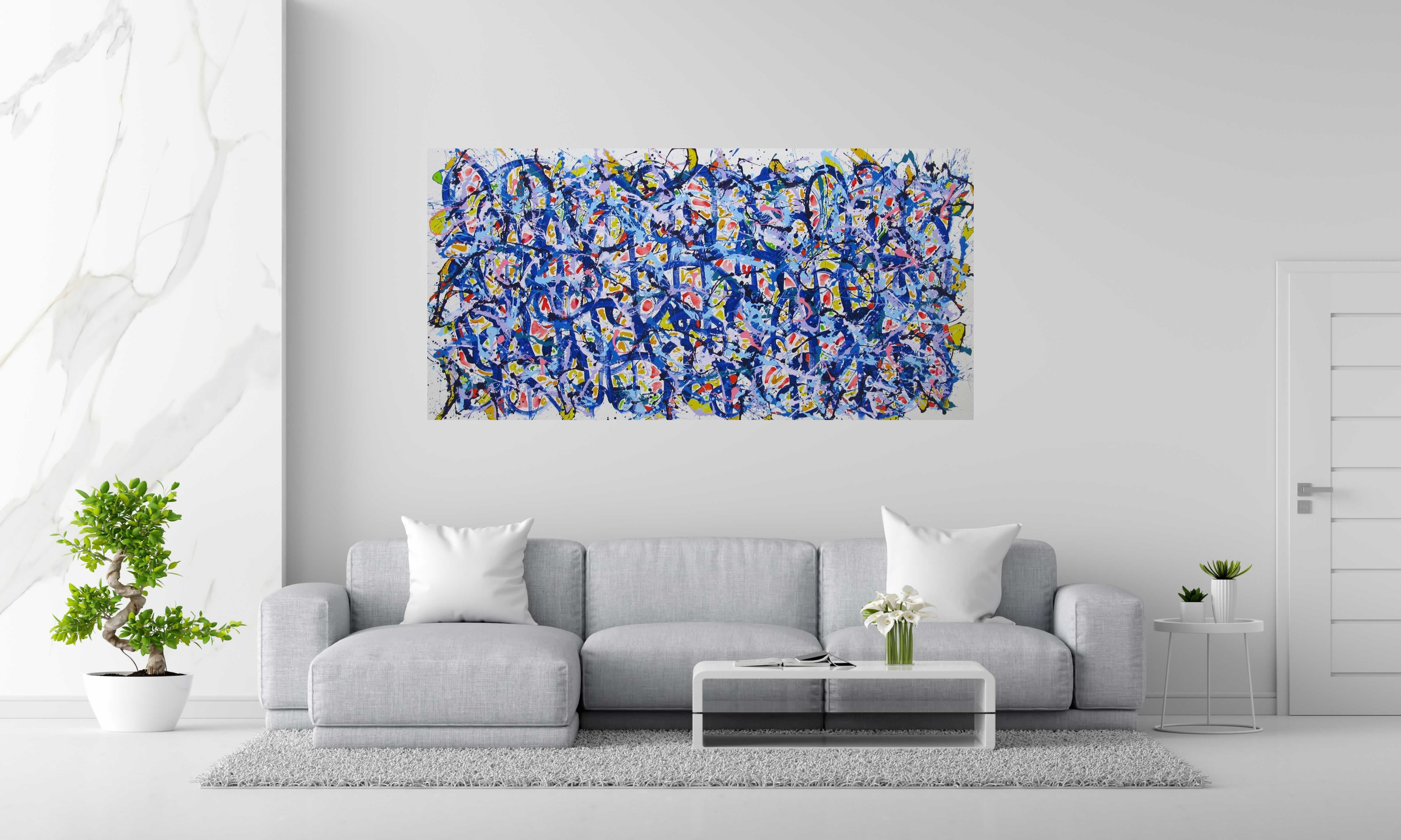 Tableau de STEPHANE RIME a pour titre  noname D80 style abstrait dim : STEPHANE RIMEprix:2000