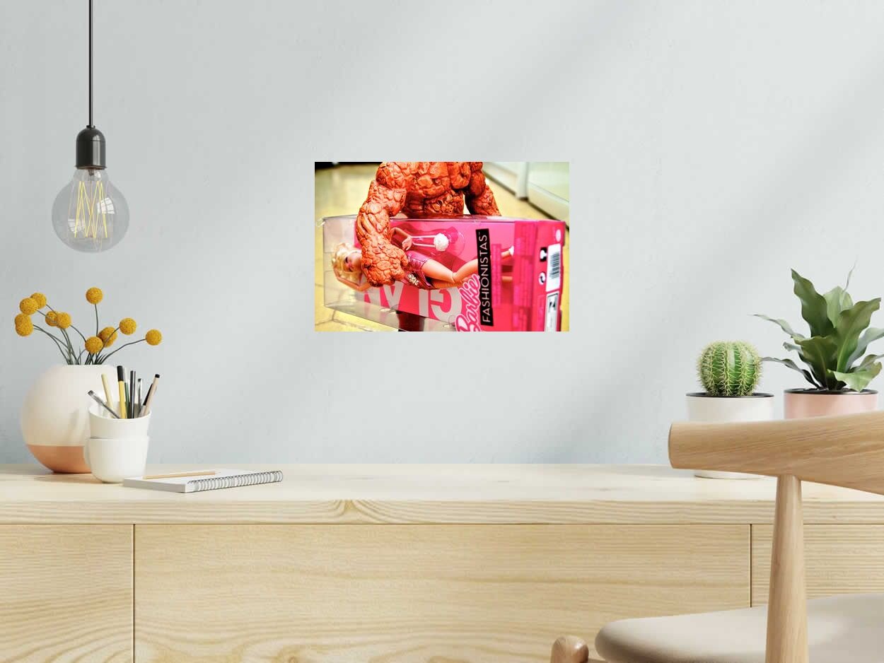 Photo de NATHALIE ROUX a pour titre  FINI - Shopping style figuratif dim : NATHALIE ROUXprix:60