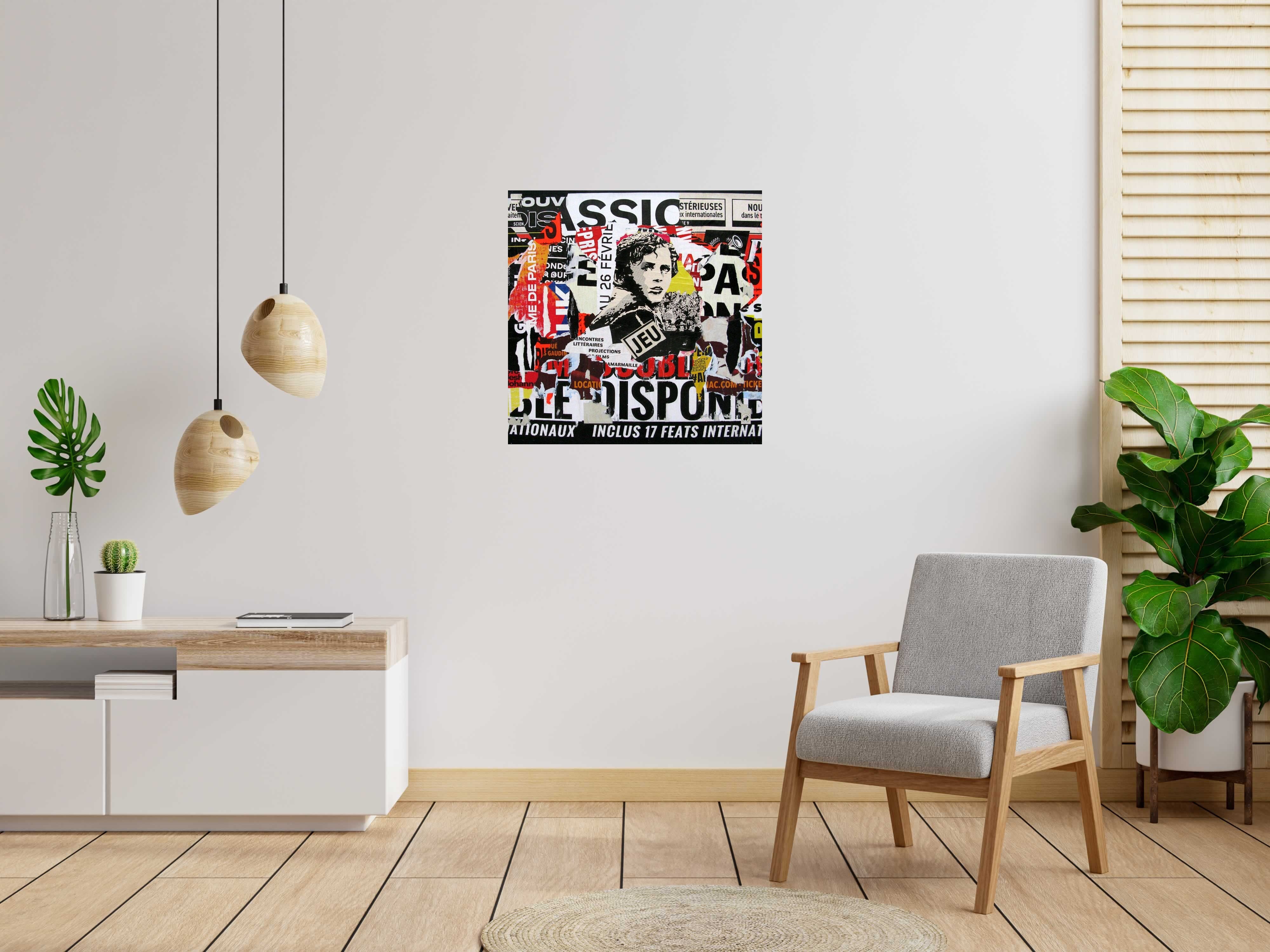 Tableau de PODKOL a pour titre  Jeu style street art dim : PODKOLprix:550