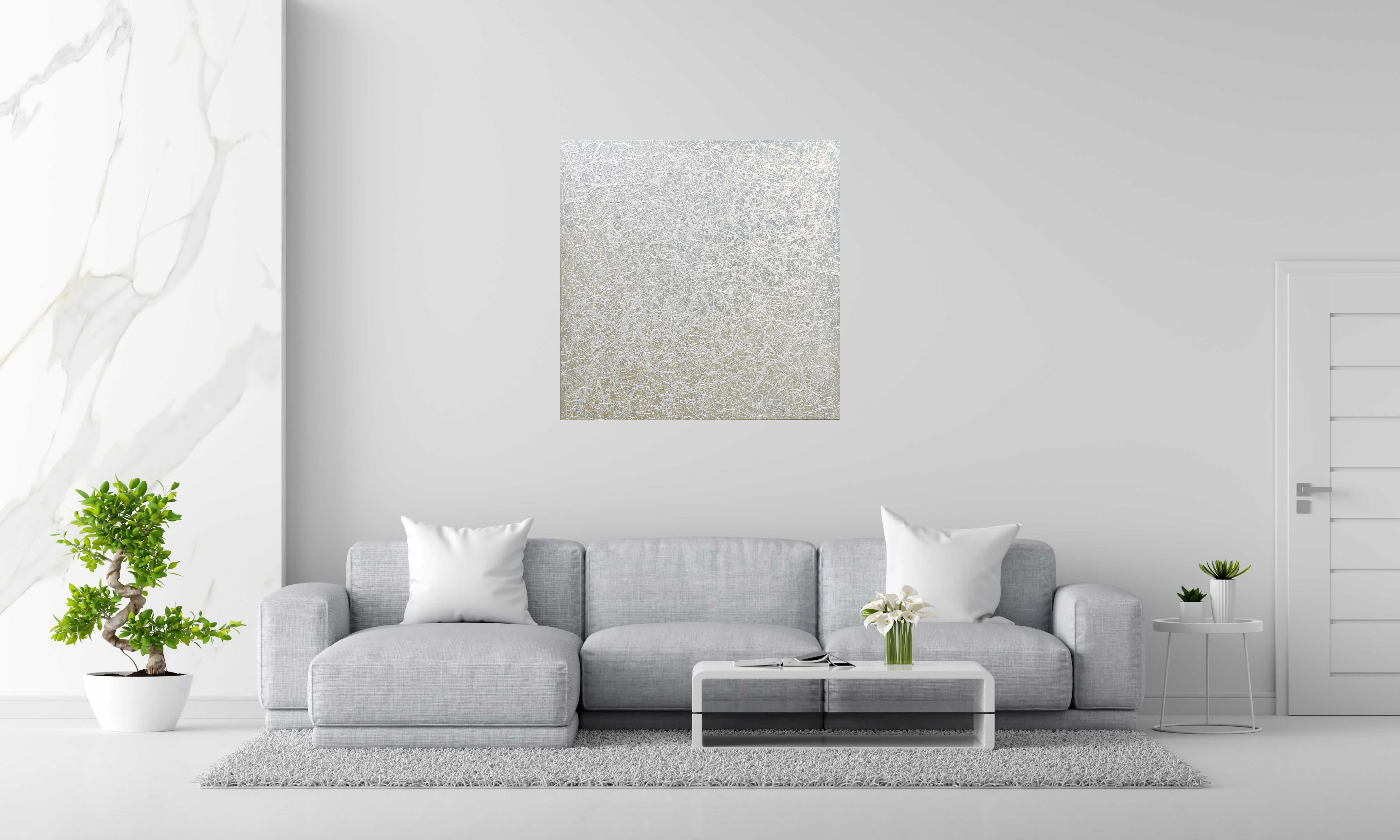 Tableau de NASH a pour titre  Fast Light style abstrait dim : NASHprix:900