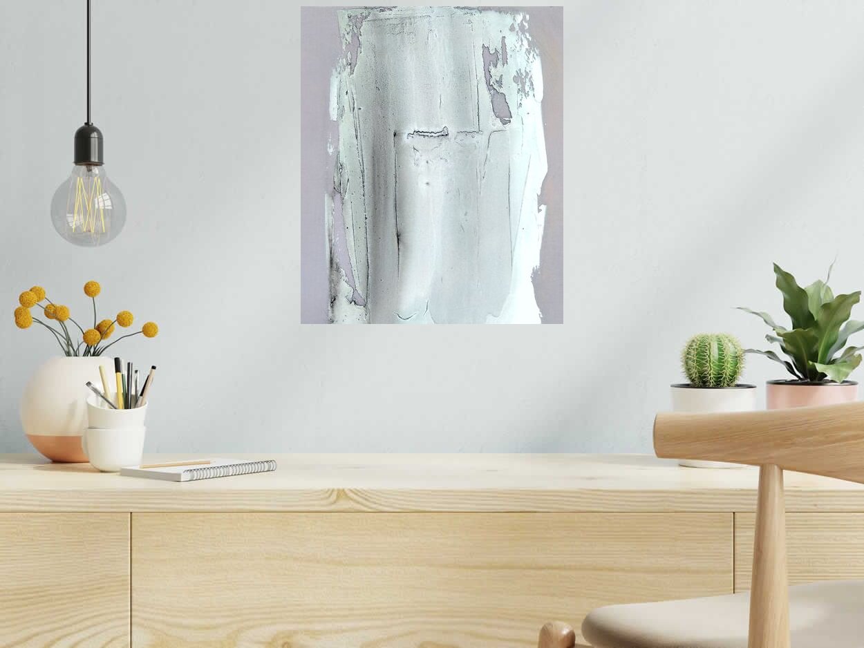 Tableau de NASH a pour titre  Everest style abstrait dim : NASHprix:300
