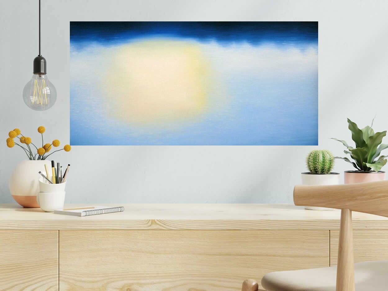 Tableau de ELISE BARAT a pour titre  Aube style figuratif dim : ELISE BARATprix:450