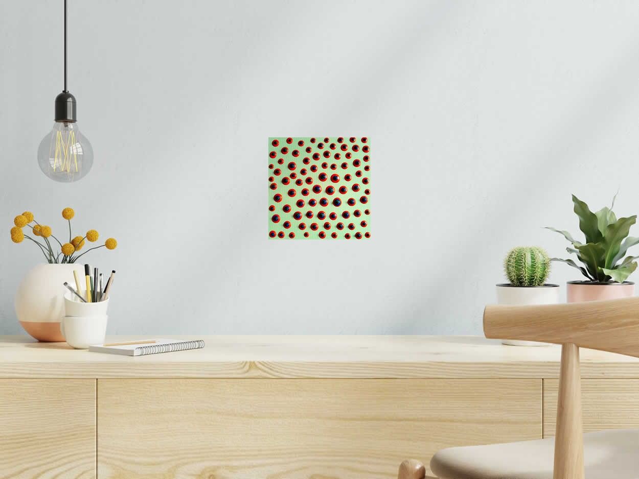 Tableau de NASH a pour titre  Sky 2 style abstrait dim : NASHprix:80