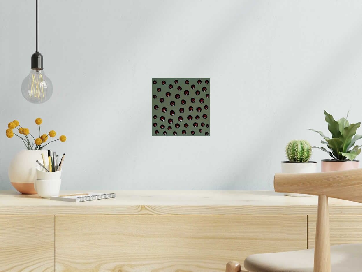 Tableau de NASH a pour titre  Sky 3 style abstrait dim : NASHprix:80