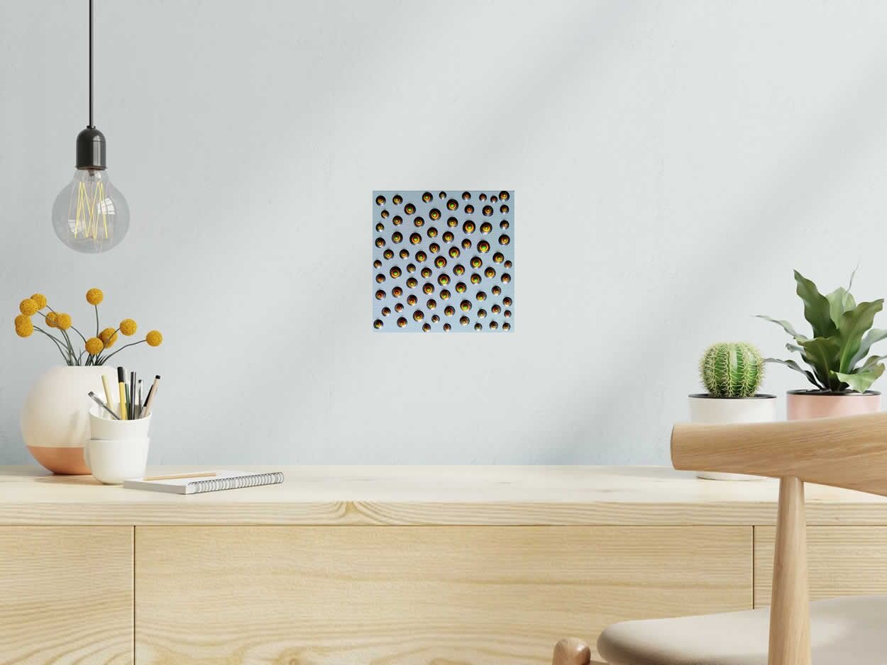 Tableau de NASH a pour titre  Sky 4 style abstrait dim : NASHprix:80