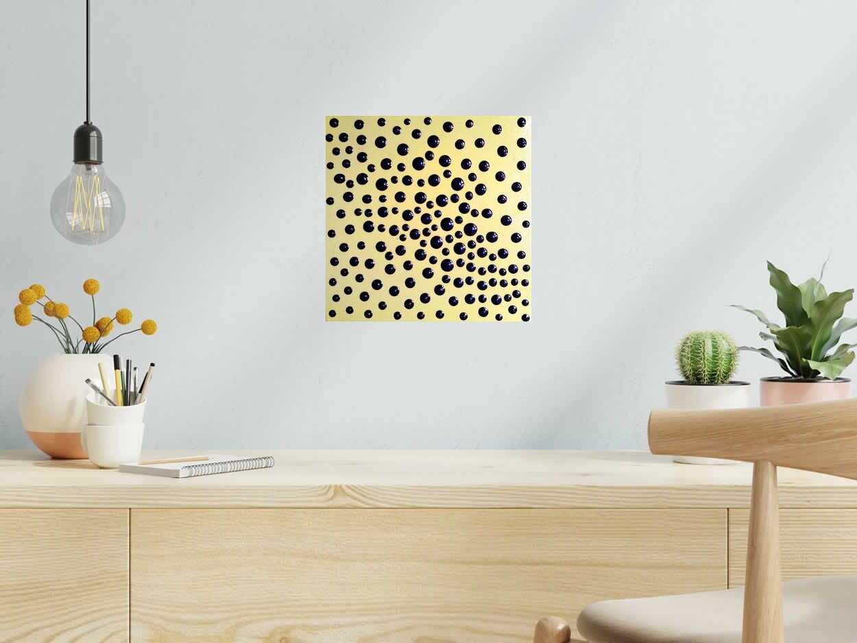 Tableau de NASH a pour titre  FUN 2 style abstrait dim : NASHprix:150