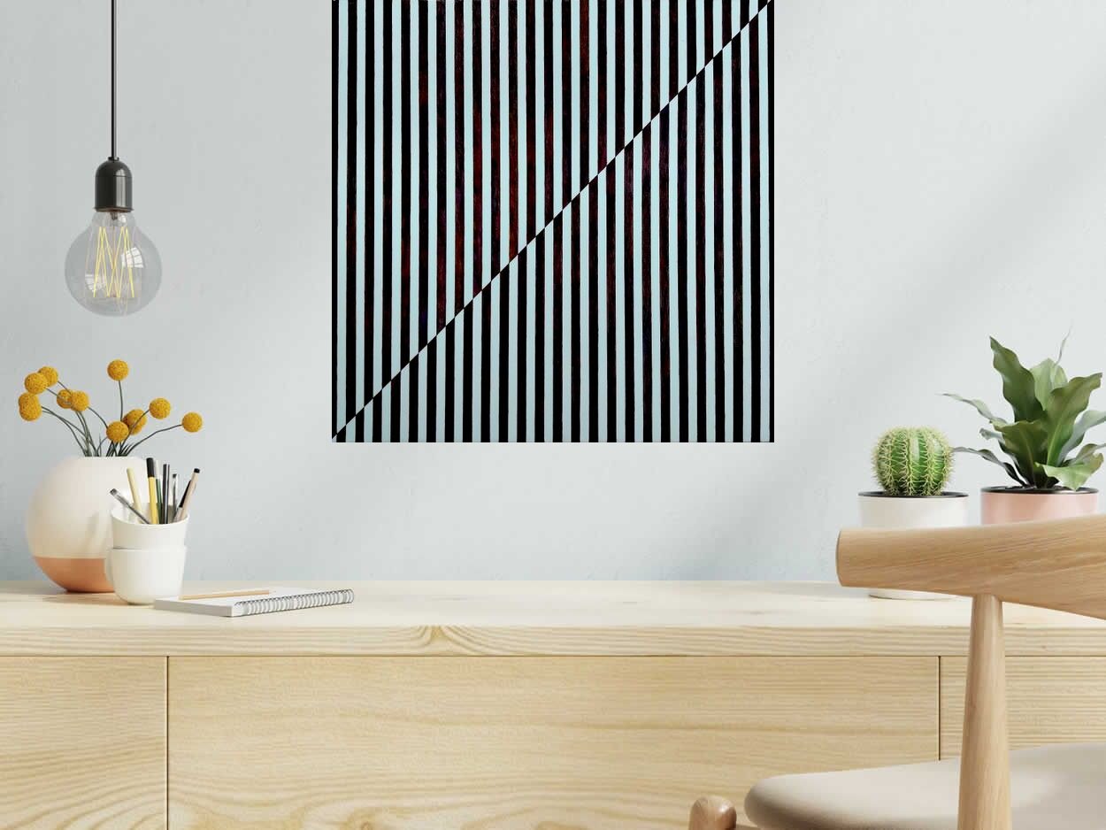 Tableau de NASH a pour titre  TAHAA style abstrait dim : NASHprix:300